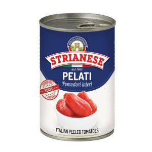 Strianese Pelati - całe obrane pomidory pelati (400g)