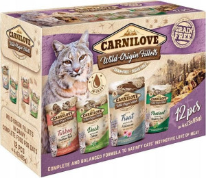Carnilove Cat Pouch Multipack 12x85g