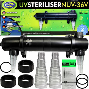 Filtr Uv Do Oczka Wodnego Sterylizator 36w 15000lh