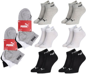 Skarpetki 3/4 za kostkę PUMA 6 PAR Oryginał 35-38