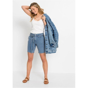 Bonprix Spodenki Jeansowe Szorty Z Wiązaniem 40-42 914107