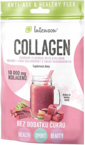 Kolagen o smaku rabarbarowym w proszku 11,5g