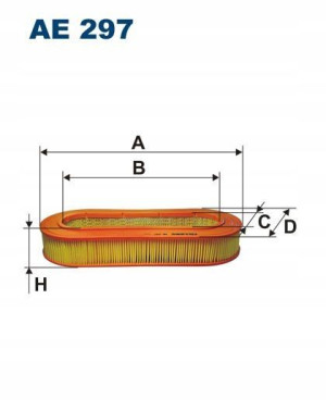 FILTRON AE 297 Filtr powietrza