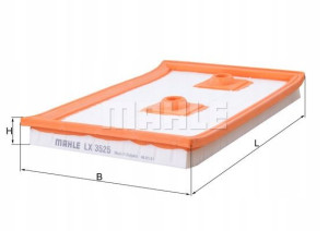 KNECHT LX 3525 Filtr powietrza