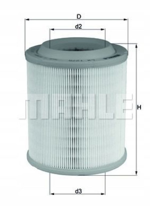 KNECHT LX 1275 Filtr powietrza