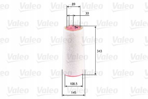 VALEO 585617 Filtr powietrza