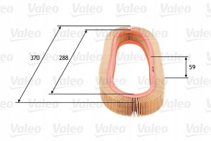 VALEO 585693 Filtr powietrza