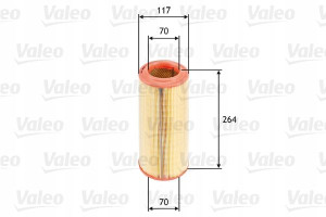 VALEO 585626 Filtr powietrza