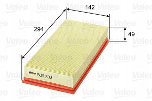 VALEO 585333 Filtr powietrza