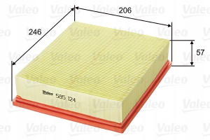 VALEO 585124 Filtr powietrza