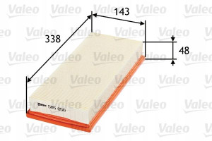 VALEO 585050 Filtr powietrza