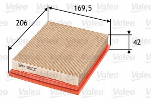VALEO 585027 Filtr powietrza