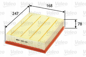 VALEO 585018 Filtr powietrza