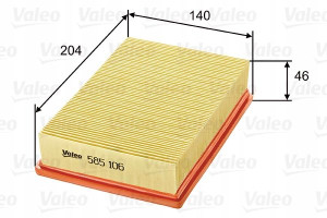 VALEO 585106 Filtr powietrza