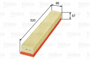 VALEO 585323 Filtr powietrza