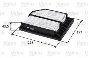 VALEO 585253 Filtr powietrza