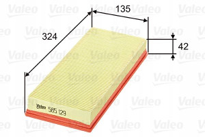 VALEO 585129 Filtr powietrza