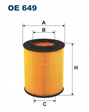 FILTRON OE 649 Filtr oleju