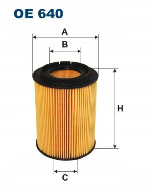 FILTRON OE 640 Filtr oleju