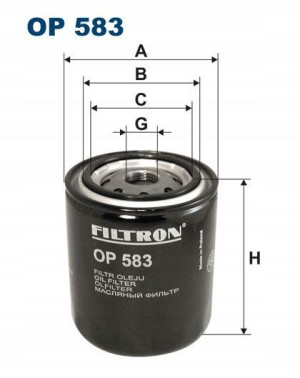 FILTRON OP 583 Filtr oleju
