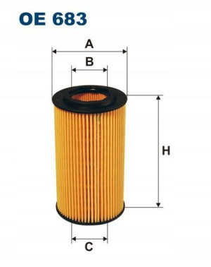 FILTRON OE 683 Filtr oleju