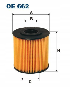 FILTRON OE 662 Filtr oleju