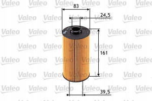 VALEO 586570 Filtr oleju