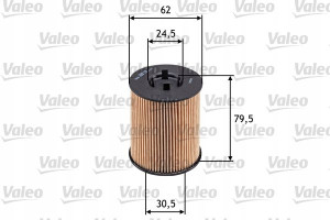 VALEO 586539 Filtr oleju