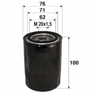 VALEO 586012 Filtr oleju