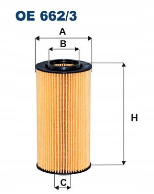 OE 662/3 FILTRON Filtr oleju