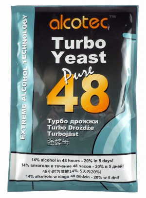 Drożdże gorzelnicze Alcotec Turbo Yeast 48 PURE