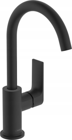 Hansgrohe Rebris E bateria umywalkowa czarny mat