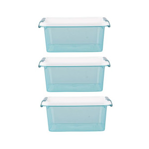 Arcticline Kpl.3 Pojemników Do Żywności Kwadratowy 0.85l 15x15x6.5cm (3811)