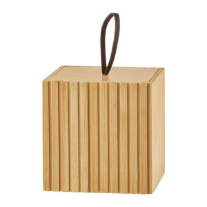 Bamboo Pojemnik Na Waciki 9x9x9cm