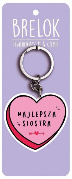 Breloczek Najlepsza Siosta Dla Siostry
