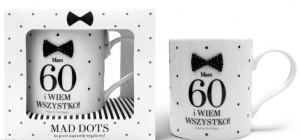 Kubek Mad Dots 60 Lat