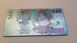 Magnes 500 Zł Banknot
