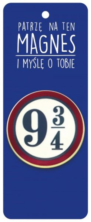 Magnes Peron 9 3/4 Harry Potter