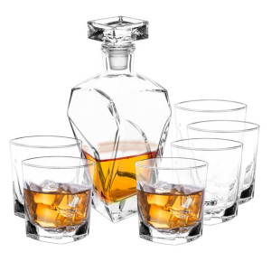 Marco Zestaw Do Whisky Karafka 0.75l 6 Szklanek 280ml