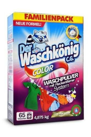 Proszek Do Prania Niemiecki Waschkonig 4,87kg Kolor