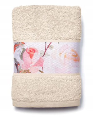 Romance Ręcznik 70x130 Beżowy 450