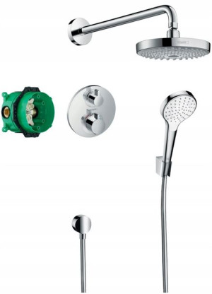 Zestaw prysznicowy termo Hansgrohe CROMA SELECT S
