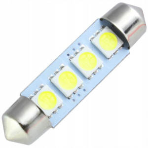 Żarówka Led C5w C10w C3w 4xsmd 5050 4-chip 41 42mm