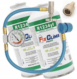 Zestaw Do Nabijania Klimatyzacji Gaz R1234yf 340g