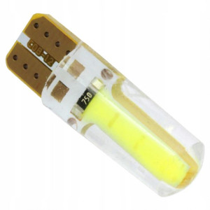 Żarówka Led W5w W3w W10w Cob 1w 12v T10 Postojówka