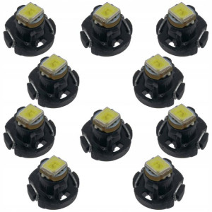 Żarówka Led Do Przycisków Zegarów T5 R5 12mm Biała