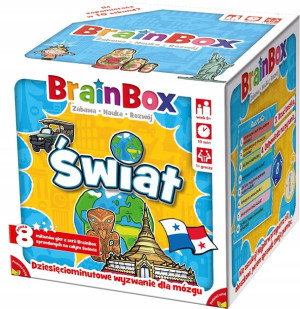 Gra Edukacyjna Brain Box Świat 8+ (2 Ed Pl )
