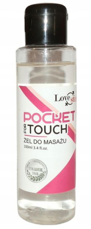 Żel DO MASAŻU erotycznego olejek POCKET for TOUCH