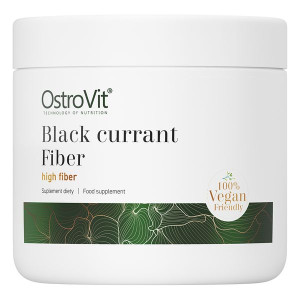 Błonnik z czarnej porzeczki Vege 150 g OstroVit Black currant Fiber - suple