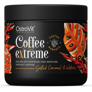 Kawa Extreme słony karmel i wafelki Robusta 150 g OstroVit Coffee Extreme